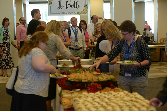 Online Instructors gather for a conference at BYU-Idaho. Photos by Photo Services