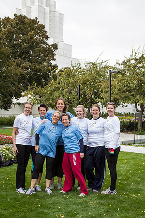 More than 600 participants ran in a 37 mile relay race, beginning at the Rexburg Temple and ending in Idaho Falls.