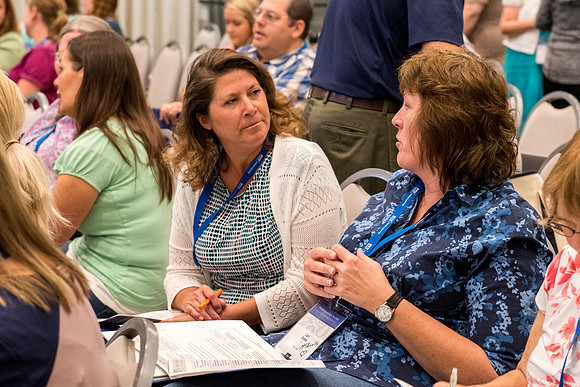 Online Instructors come to BYU-Idaho campus for further learning to enhance teaching skills.