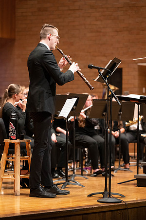 A retirement concert and reception for Diane Soelberg the director of the Symphony Band.