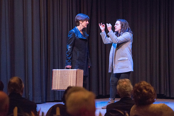 An "Evening Of Honors" recognizing Rodger Sorensen with the Eliza R. Snow Award for his contribution to the Arts. Rodger has taught and directed Theater for 42 years, first at the college of Eastern U