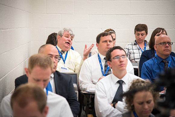 Online Instructors come to BYU-Idaho campus for further learning to enhance teaching skills.