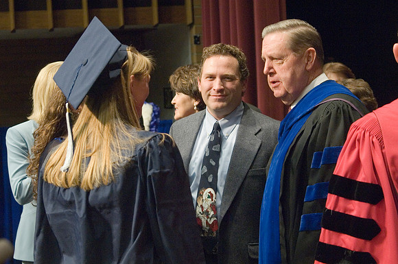Audry Fairbanks, her dad and Elder Holland