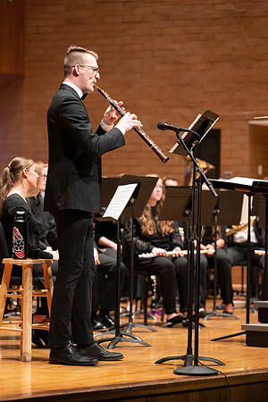 A retirement concert and reception for Diane Soelberg the director of the Symphony Band.