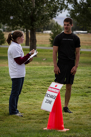 More than 600 participants ran in a 37 mile relay race, beginning at the Rexburg Temple and ending in Idaho Falls.