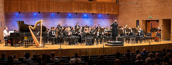A retirement concert and reception for Diane Soelberg the director of the Symphony Band.