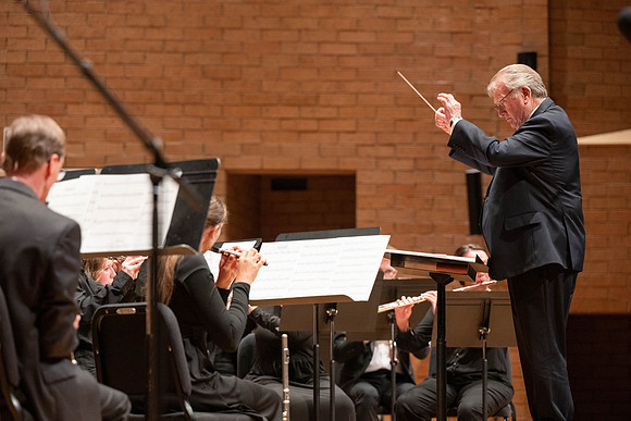 A retirement concert and reception for Diane Soelberg the director of the Symphony Band.