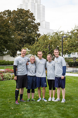 More than 600 participants ran in a 37 mile relay race, beginning at the Rexburg Temple and ending in Idaho Falls.