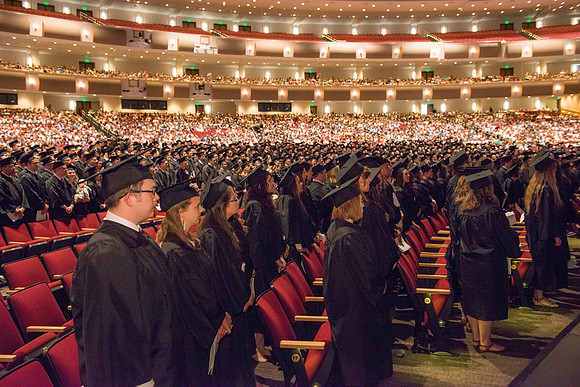 BYU-Idaho graduation.