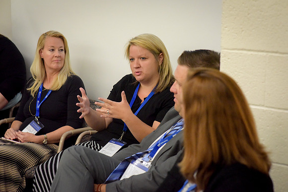 Online Instructors gather for a conference at BYU-Idaho. Photos by Photo Services