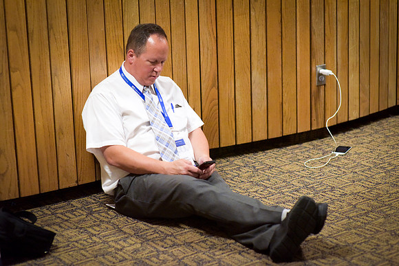 Online Instructors gather for a conference at BYU-Idaho. Photos by Photo Services