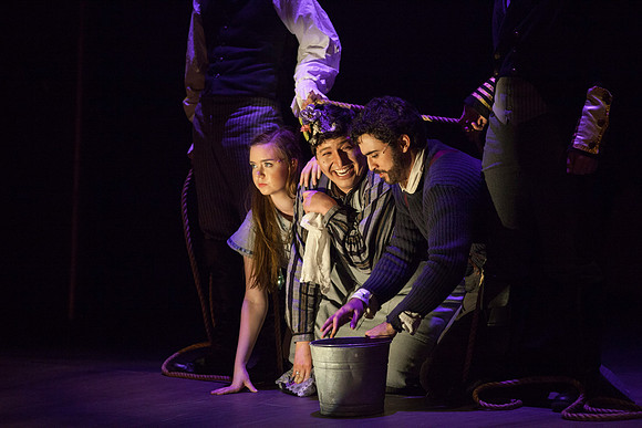 Peter and the Starcatcher is a wildly theatrical, hilarious and innovative retelling of how a miserable orphan came to be "The Boy Who Never Grew Up." Thirteen-year-old Molly Aster, a Starcatcher appr