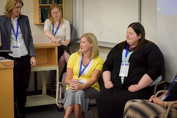 Online Instructors gather for a conference at BYU-Idaho. Photos by Photo Services