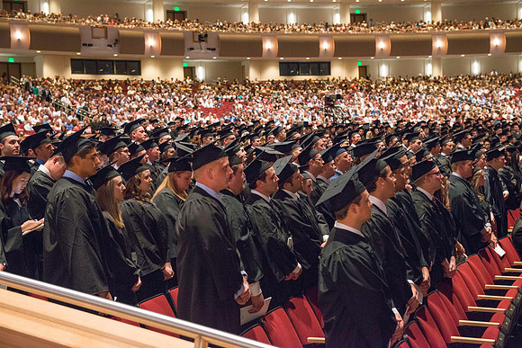 BYU-Idaho graduation.