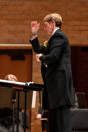 A retirement concert and reception for Diane Soelberg the director of the Symphony Band.