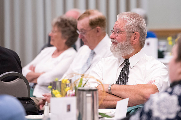 The Emeritus Breakfast and 50 Year Reunion was held where LaMar Barrus Received the Alumni Award of Excellence.