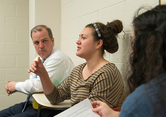 English Instructor Eric d'Evegnee teaches Fundamentals of Literary Interpretation.