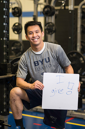 Students give to help others in need. Patrick Pham