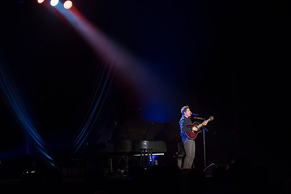 Nik Day, along with Hilary Weeks, perform at BYU-Idaho as part of Center Stage.