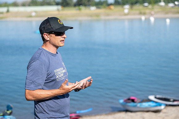 Strength & Conditioning Academy Triathlon Camp at Rigby's, Jefferson Lake.