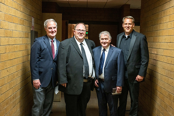 A retirement concert and reception for Diane Soelberg the director of the Symphony Band.