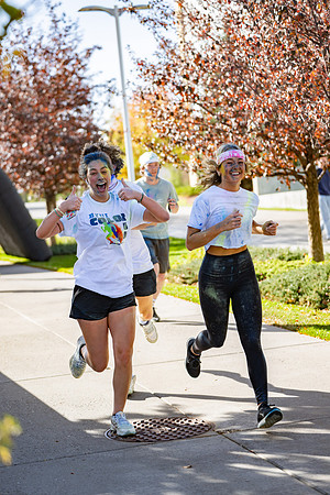 BYUI Color Run During Spirit Week