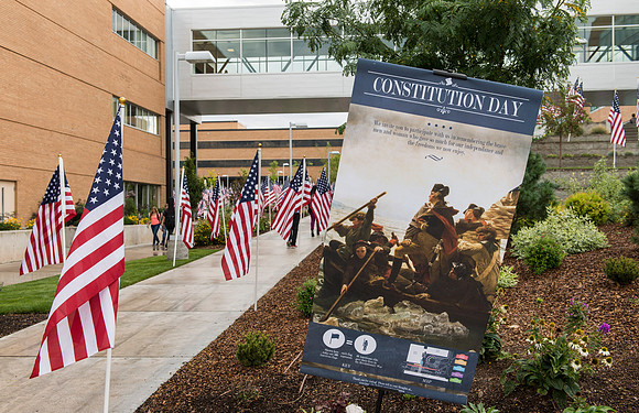 Constitution Day: "Remembering the brave men and women who gave so much for our Independance and the freedoms we now enjoy."