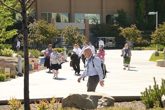 Online Instructors gather for a conference at BYU-Idaho. Photos by Photo Services