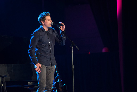 Nik Day, along with Hilary Weeks, perform at BYU-Idaho as part of Center Stage.