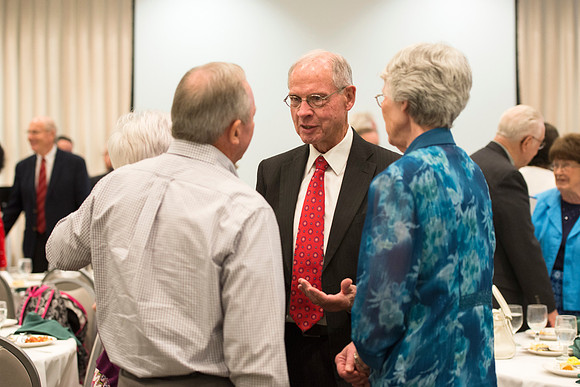 The Emeritus Breakfast and 50 Year Reunion was held where LaMar Barrus Received the Alumni Award of Excellence.