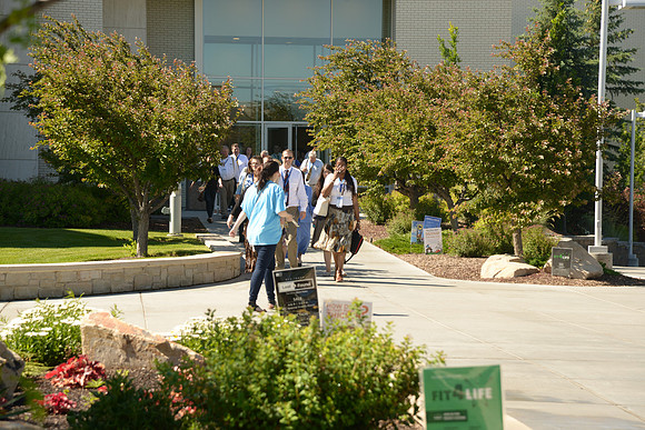 Online Instructors gather for a conference at BYU-Idaho. Photos by Photo Services