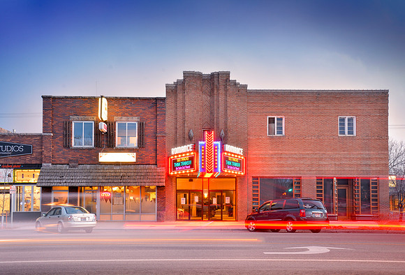 Outside the Romance Theatre