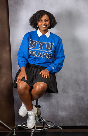 Graduation Portraits of Hermela Denboba and Hana Edossa.