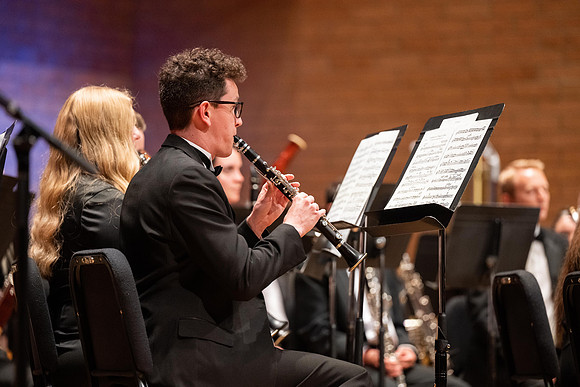 A retirement concert and reception for Diane Soelberg the director of the Symphony Band.
