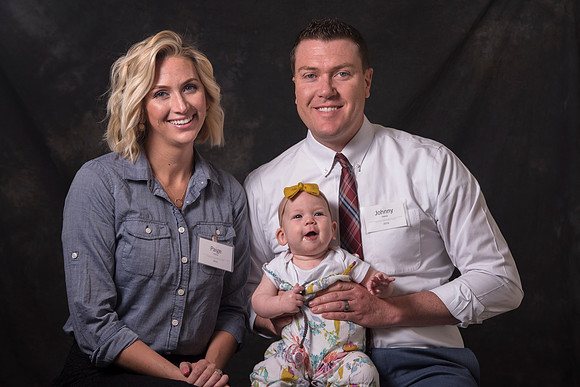 PAC group members. Paige & Johnny Hanna