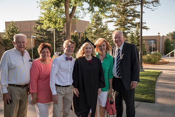 Students of Brigham Young University-Idaho at graduation of the Spring 2016 semester. Photo by Ryan Chase.