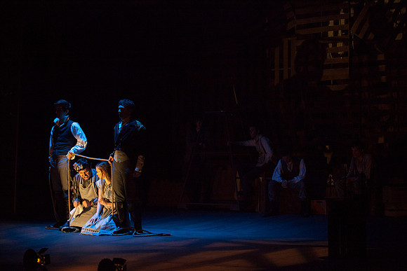 Peter and the Starcatcher is a wildly theatrical, hilarious and innovative retelling of how a miserable orphan came to be "The Boy Who Never Grew Up." Thirteen-year-old Molly Aster, a Starcatcher appr