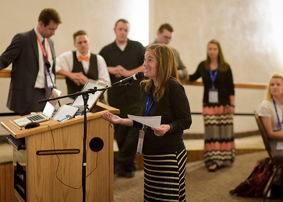 Online Instructors gather for a conference at BYU-Idaho. Photos by Photo Services