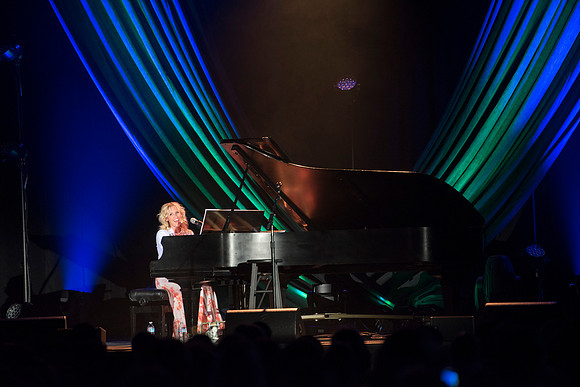 Hilary Weeks, along with Nik Day, perform at BYU-Idaho as part of Center Stage.