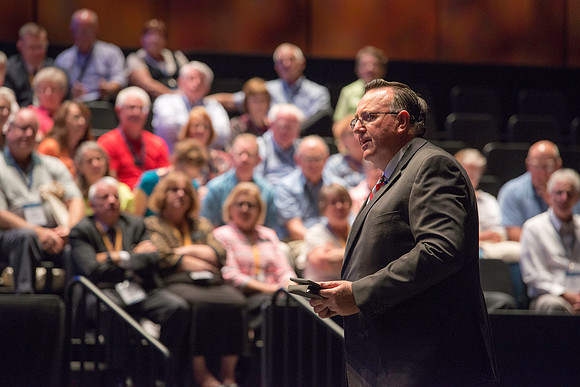 "Pathway Is About Hope" Opening session in the BYU-Idaho Center.