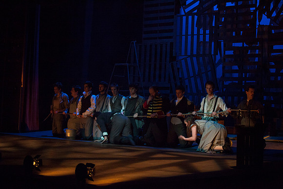 Peter and the Starcatcher is a wildly theatrical, hilarious and innovative retelling of how a miserable orphan came to be "The Boy Who Never Grew Up." Thirteen-year-old Molly Aster, a Starcatcher appr
