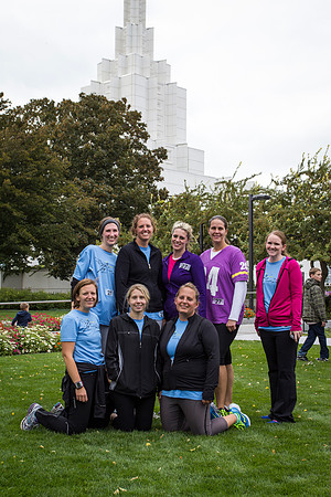 More than 600 participants ran in a 37 mile relay race, beginning at the Rexburg Temple and ending in Idaho Falls.