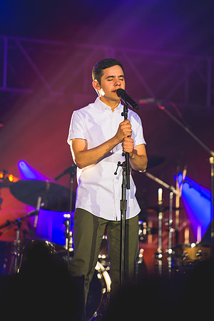 David Archuleta performed two concerts during Spring Semester in the Hart Auditorium.