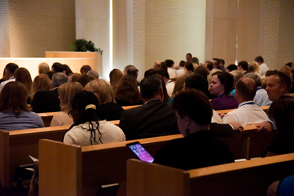 Online Instructors gather for a conference at BYU-Idaho. Photos by Photo Services