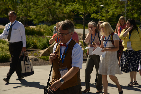 Online Instructors gather for a conference at BYU-Idaho. Photos by Photo Services