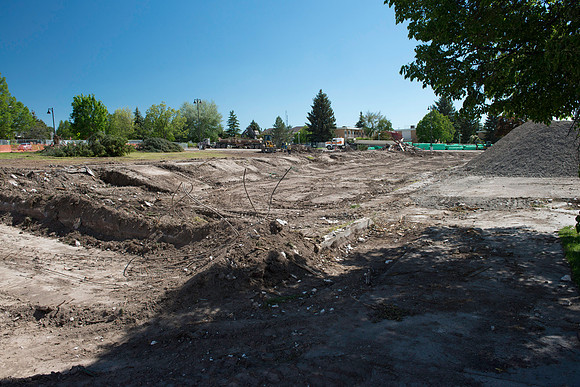 History coming down to make room for more parking.