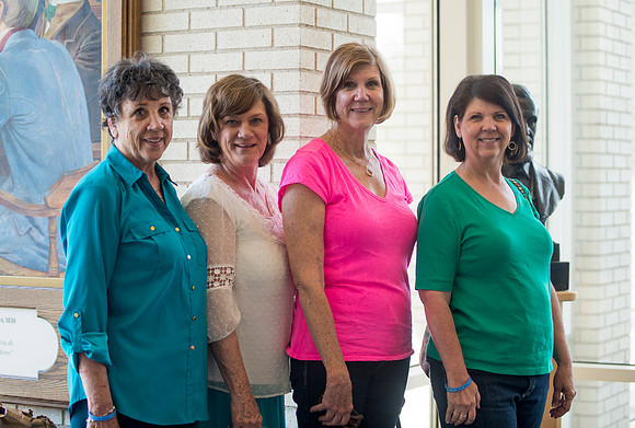 Sisters attend Education Week together.