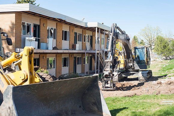 End of an Era, four of the six womens dorms will come down and be turned into a parking lot.