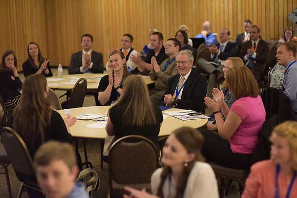 Online Instructors gather for a conference at BYU-Idaho. Photos by Photo Services