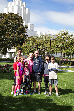 More than 600 participants ran in a 37 mile relay race, beginning at the Rexburg Temple and ending in Idaho Falls.